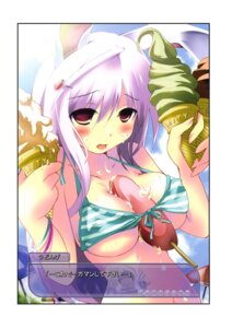 Rating: Explicit Score: 0 Tags: 1girls animal_ear between_breasts bikini bracelet breasts bunny_ear cleavage corndog female food food_between_breasts front-tie_top hair_ornament hairclip highres ice_cream ishikiri jewelry long_hair morogami_ryou pink_hair reisen_udongein_inaba rule34 sexually_suggestive solo strap_gap striped striped_bikini striped_swimsuit swimsuit touhou User: bunchy7s