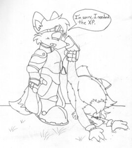 Rating: Safe Score: 0 Tags: anthro canid canine dialogue duo e621 english_text fox fur male mammal miles_prower monochrome nemo sega sonic_the_hedgehog_(series) tail text violence User: bunchy7s Rating: Safe Score: 0 Tags: anthro canid canine dialogue duo e621 english_text fox fur male mammal miles_prower monochrome nemo sega sonic_the_hedgehog_(series) tail text violence User: bunchy7s