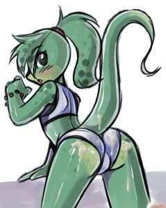 Rating: Explicit Score: 0 Tags: anthro bent_over blush bodily_fluids bracelet breasts butt clothed clothing cum cum_on_butt e621 fabio_paulino female gecko genital_fluids glistening green_body green_hair hair jewelry lizard looking_at_viewer looking_back messy non-mammal_breasts open_mouth ponytail raised_tail rear_view reptile scalie skimpy small_breasts solo spread_legs spreading tail wide_hips User: bunchy7s Rating: Explicit Score: 0 Tags: anthro bent_over blush bodily_fluids bracelet breasts butt clothed clothing cum cum_on_butt e621 fabio_paulino female gecko genital_fluids glistening green_body green_hair hair jewelry lizard looking_at_viewer looking_back messy non-mammal_breasts open_mouth ponytail raised_tail rear_view reptile scalie skimpy small_breasts solo spread_legs spreading tail wide_hips User: bunchy7s