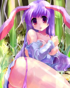 Rating: Explicit Score: 0 Tags: 1girls animal_ear ass bamboo bamboo_forest blush breasts bunny_ear female forest kobanzame long_hair nature nipples panties panty_pull purple_hair purple_panties reisen_udongein_inaba rule34 skirt solo sunbeam sunlight tear torn_clothes touhou underwear User: bunchy7s