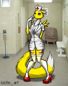 Rating: Questionable Score: 0 Tags: 4:5 anthro bandai_namco biped black_sclera blue_eyes breasts canid canine chest_tuft cleavage clothed clothing digimon digimon_(species) digital_media_(artwork) e621 facial_markings female footwear front_view full-length_portrait fur hat head_markings headgear headwear hi_res high_heels hospital knock-kneed kostos_art legwear looking_at_viewer mammal markings nurse nurse_clothing nurse_uniform portrait renamon shoes solo standing stockings tight_clothing tuft uniform white_body white_fur yellow_body yellow_fur User: bunchy7s Rating: Questionable Score: 0 Tags: 4:5 anthro bandai_namco biped black_sclera blue_eyes breasts canid canine chest_tuft cleavage clothed clothing digimon digimon_(species) digital_media_(artwork) e621 facial_markings female footwear front_view full-length_portrait fur hat head_markings headgear headwear hi_res high_heels hospital knock-kneed kostos_art legwear looking_at_viewer mammal markings nurse nurse_clothing nurse_uniform portrait renamon shoes solo standing stockings tight_clothing tuft uniform white_body white_fur yellow_body yellow_fur User: bunchy7s