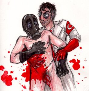 Rating: Explicit Score: 0 Tags: black_gloves blood gas_mask gore guro male male_only medic_(team_fortress_2) pyro_(team_fortress_2) rule34 shiny_gloves surgical_instrument team_fortress_2 yaoi User: bunchy7s Rating: Explicit Score: 0 Tags: black_gloves blood gas_mask gore guro male male_only medic_(team_fortress_2) pyro_(team_fortress_2) rule34 shiny_gloves surgical_instrument team_fortress_2 yaoi User: bunchy7s
