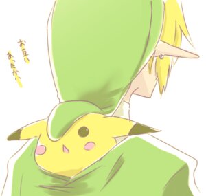Rating: Safe Score: 0 Tags: :< beady_eyes blonde_hair blush blush_stickers close-up clothing crossover duo e621 ear_piercing fur generation_1_pokemon gii_(bikikosan) green_clothing green_headwear hair hat headgear headwear human humanoid humanoid_pointy_ears hylian inside_clothing jewelry link male mammal nintendo open_mouth phrygian_cap piercing pikachu pointy_ears pokemon pokemon_(species) rear_view rodent short_hair simple_background super_smash_bros. text the_legend_of_zelda translated yellow_body yellow_fur User: bunchy7s