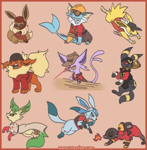 Rating: Safe Score: 0 Tags: ambiguous_gender armor belt_pouch blue_eyes border bottle brown_eyes canid canine cigarette clothing coat container crossover demoman_(team_fortress_2) dog_tags e621 eevee eeveelution engineer_(profession) engineer_(team_fortress_2) espeon eye_patch eyewear feral fire flareon front_view generation_1_pokemon generation_2_pokemon generation_4_pokemon glaceon glasses gloves goggles handwear hat headgear headwear heavy_(team_fortress_2) helmet jolteon leaf leaf_tail leafeon male mammal medic_(team_fortress_2) military multiple_images nintendo nurse orange_border pokemon pokemon_(species) purple_eyes pyro_(team_fortress_2) red_eyes scout_(team_fortress_2) shellyochunks side_view simple_background sniper sniper_(team_fortress_2) soldier soldier_(team_fortress_2) solo spy_(team_fortress_2) sunglasses tail team_fortress_2 three-quarter_view tools topwear umbreon valve valve_corporation vaporeon warrior wrench User: bunchy7s