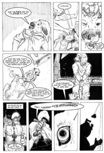 Rating: Explicit Score: 0 Tags: balls black_and_white castration cock_and_ball_torture comic dialogue domestic_pig duo e621 english_text genital_mutilation genital_torture genitals male mammal monochrome mulefoot mutilation profanity slop suid suine sus_(pig) text violence wild_boar User: bunchy7s