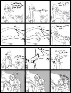 Rating: Explicit Score: 0 Tags: comic gay male male_only monochrome mordecai regular_show rigby rule34 tagme what yaoi User: bunchy7s