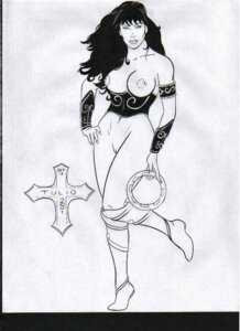 Rating: Explicit Score: 0 Tags: adapted_costume armband ass boots bottomless bracers breasts breasts_out chakram corset erotic_costume female female_only functionally_nude navel nipples nude pussy rule34 solo topless tulio vulva xena xena_warrior_princess User: bunchy7s