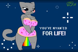 Rating: Questionable Score: 0 Tags: 2012 anthro bedroom_eyes blush breasts cheek_spots cleavage clothed clothing dialogue domestic_cat dress e621 english_text felid feline felis female food food_print fur grey_body grey_fur letterbox looking_at_viewer mammal meme minidress multicolored_clothing narrowed_eyes nyan_cat nyan_cat_(copyright) pop-tarts rainbow rainbow_clothing rainbow_trail rosy_cheeks seductive simple_background smile solo space strapless_clothing strapless_dress tail text thewill User: bunchy7s