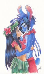 Rating: Safe Score: 0 Tags: 2009 adopted_(lore) aged_up alien antennae_(anatomy) anthro anthrofied back_spines black_hair blue_body blue_eyes blue_fur blue_hair blue_nose bottomwear breasts brown_eyes chest_tuft clothed clothing dipstick_antennae disney duo e621 experiment_(lilo_and_stitch) eye_contact eyebrows female female_human female_on_anthro floral flower flower_crown flower_garland flower_necklace fur garland grass_skirt hair half-closed_eyes head_wreath hibiscus hula human human_on_anthro interspecies lei lilo_and_stitch lilo_pelekai long_hair looking_at_another love male male/female male_anthro male_on_human mammal midriff multicolored_antennae narrowed_eyes navel notched_ear plant pseudo_incest_(lore) signature simple_background skirt small_tail smile stitch_(lilo_and_stitch) tail tigsie tongue tongue_out topwear tropical tube_top tuft white_background User: bunchy7s