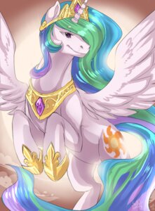 Rating: Safe Score: 0 Tags: 2013 artist_collaboration crown cutie_mark e621 equid equine feathered_wings feathers female feral friendship_is_magic fur hair hasbro headgear horn jewelry long_hair mammal multicolored_hair my_little_pony mythological_creature mythological_equine mythology pony-slayer princess_celestia_(mlp) purple_eyes solo tiaamaito white_body white_feathers white_fur winged_unicorn wings User: bunchy7s