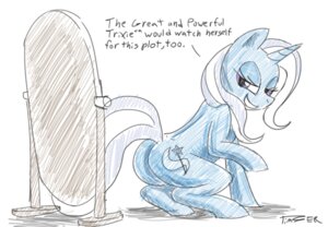 Rating: Questionable Score: 0 Tags: 2012 butt cutie_mark dialogue e621 english_text equid equine female feral friendship_is_magic hasbro horn looking_at_mirror looking_at_object looking_at_own_butt looking_at_self mammal mirror mooning my_little_pony mythological_creature mythological_equine mythology pluckyninja raised_tail simple_background solo tail text trixie_(mlp) unicorn white_background User: bunchy7s