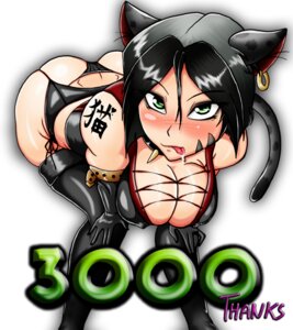 Rating: Questionable Score: 0 Tags: animal_humanoid bent_over big_breasts blush bodily_fluids breasts cat_humanoid cleavage clothed clothing domestic_cat drooling e621 ear_piercing felid felid_humanoid feline feline_humanoid felis female gmeen green_eyes humanoid lili_(character) looking_at_viewer mammal mammal_humanoid nipple_outline piercing saliva simple_background smile solo tail tattoo tongue tongue_out white_background User: bunchy7s