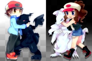 Rating: Safe Score: 0 Tags: 3673030 3:2 blue_eyes boots bottomwear brown_eyes brown_hair clothing denim denim_clothing e621 female footwear generation_5_pokemon group hair hat headgear headwear hilbert_(pokemon) hilda_(pokemon) hug human larger_male legendary_pokemon male mammal nintendo pants pokemon pokemon_(species) reshiram shoes shorts size_difference zekrom User: bunchy7s