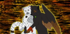 Rating: Safe Score: 0 Tags: canid canine canis clothing collar duo e621 eyes_closed feathered_wings feathers felid female feral heart_symbol hug jewelry kerchief kintari leucistic male mammal pantherine tail tiger tora_(toradoshi) toradoshi wings wolf User: bunchy7s