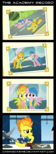 Rating: Safe Score: 0 Tags: absurd_res bodily_fluids comic daringdashie e621 english_text equid equine eyes_closed feathered_wings feathers female feral firefly_(pre-g4) friendship_is_magic hasbro hi_res mammal my_little_pony mythological_creature mythological_equine mythology pegasus photo pink_body pink_feathers quadruped spitfire_(mlp) tail tears text url wings wonderbolts_(mlp) yellow_body yellow_feathers User: bunchy7s