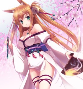 Rating: Safe Score: 0 Tags: absurd_res accessory animal_humanoid asian_clothing beads bell bell_accessory blonde_hair breasts brown_hair canid canid_humanoid canine canine_humanoid cherry_blossom cleavage clothed clothing clothing_cord e621 east_asian_clothing female fire flower folding_fan fox fox_humanoid fox_tail green_eyes hair hair_accessory hair_bell hand_fan hi_res humanoid japanese_clothing jewelry kimono long_hair long_sleeves looking_at_viewer mammal mammal_humanoid necklace obi obijime pigtails plant prunus_(flower) solo string_bow tied_string yuzu_modoki User: bunchy7s