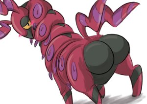 Rating: Questionable Score: 0 Tags: all_fours ambiguous_gender arthropod black_body black_eyes black_skin blush butt e621 featureless_crotch feral generation_5_pokemon glistening hopeaham looking_at_viewer looking_back myriapod nintendo pink_body pink_skin pokemon pokemon_(species) presenting presenting_hindquarters purple_body purple_skin scolipede shadow simple_background solo white_background yellow_sclera User: bunchy7s