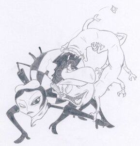 Rating: Explicit Score: 0 Tags: beret centipede female insect_girl james_and_the_giant_peach miss_spider monochrome mr._centipede rule34 sex sketch source_request User: bunchy7s