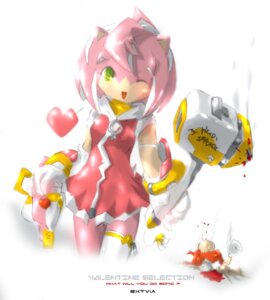 Rating: Questionable Score: 0 Tags: amy_rose anthro blood bodily_fluids breasts e621 eulipotyphlan female fur hair hammer heart_symbol hedgehog knuckles_the_echidna mammal maul melee_weapon one_eye_closed pink_body pink_fur pink_hair sega simple_background small_breasts solo sonic_the_hedgehog_(series) thin_thighs tools tyson_tan weapon white_background User: bunchy7s