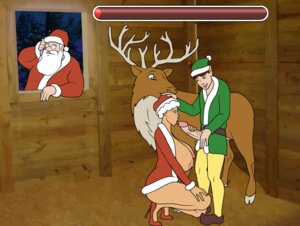 Rating: Explicit Score: 0 Tags: 1girls big_breasts breasts christmas christmas_elf erect_penis female gilf male male/female mrs._claus mrs._claus_the_unfaithful_wife nipples penis reindeer rule34 santa_claus santa_hat User: bunchy7s