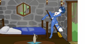 Rating: Explicit Score: 0 Tags: 2d_animation animated animated_gif anthro bed blue_body blue_fur blue_hair broom canid canine cleaning_tool e621 female fox fur furniture gorepete hair krystal_(star_fox) mammal motion_tweening nintendo nude short_playtime solo star_fox white_body white_fur window User: bunchy7s