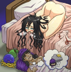 Rating: Explicit Score: 0 Tags: 1boy 1girls aqua_eyes barefoot bed bed_sheet bent_over black_hair blush breath clothes_removed clothing completely_nude debora_briscoletti dragon_quest dragon_quest_v dream dreaming drool_on_face drooling drooling_on_partner female female_masturbation female_pervert full_body healslime hero hero_(dq5) high_resolution male masturbation mole naked naked_female nude nude_female rolling_eyes rule34 saliva sheets sleeping slime_(dragon_quest) sweat tear thick_thighs tonda tongue turban unworn_clothes User: bunchy7s