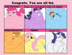 Rating: Questionable Score: 0 Tags: applejack_(mlp) blonde_hair blue_body blue_feathers blue_fur bodily_fluids cutie_mark double_chin e621 earth_pony equid equine eyes_closed feathered_wings feathers female feral fluttershy_(mlp) friendship_is_magic fur group hair hasbro horn horse insane mammal morbidly_obese multicolored_hair my_little_pony mythological_creature mythological_equine mythology obese orange_body orange_fur overweight pegasus pink_body pink_fur pink_hair pinkie_pie_(mlp) pony purple_body purple_fur purple_hair rainbow_dash_(mlp) rainbow_hair rape_face rarity_(mlp) sweat tongue tongue_out twilight_sparkle_(mlp) two_tone_hair unicorn unknown_artist white_body white_fur wings yellow_body yellow_feathers yellow_fur User: bunchy7s Rating: Questionable Score: 0 Tags: applejack_(mlp) blonde_hair blue_body blue_feathers blue_fur bodily_fluids cutie_mark double_chin e621 earth_pony equid equine eyes_closed feathered_wings feathers female feral fluttershy_(mlp) friendship_is_magic fur group hair hasbro horn horse insane mammal morbidly_obese multicolored_hair my_little_pony mythological_creature mythological_equine mythology obese orange_body orange_fur overweight pegasus pink_body pink_fur pink_hair pinkie_pie_(mlp) pony purple_body purple_fur purple_hair rainbow_dash_(mlp) rainbow_hair rape_face rarity_(mlp) sweat tongue tongue_out twilight_sparkle_(mlp) two_tone_hair unicorn unknown_artist white_body white_fur wings yellow_body yellow_feathers yellow_fur User: bunchy7s