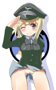 Rating: Explicit Score: 0 Tags: blush clothing comord erica_hartmann female no_panties pointy_chin pussy rule34 strike_witches tagme uncensored world_witches_series User: bunchy7s