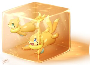 Rating: Safe Score: 0 Tags: 2013 3_fingers 3_toes arm_fin blue_eyes buizel cube_(object) cute_fangs dated dipstick_tail duo e621 fangs feet feral fin fingers flotation_device flotation_sac forked_tail generation_4_pokemon geometric_liquid green_eyes ivan-jhang male markings mouth_closed nintendo open_mouth orange_body pawpads paws pokemon pokemon_(species) simple_background smile tail tail_markings tan_body teeth toes underwater unusual_anatomy unusual_tail water User: bunchy7s