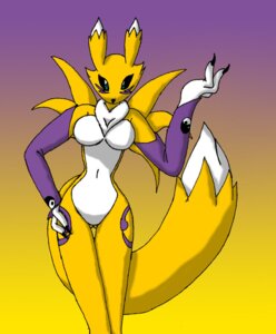 Rating: Questionable Score: 0 Tags: anthro arm_warmers armwear bandai_namco black_sclera breasts canid canine claws clothing color_contrast countershade_torso countershading digimon digimon_(species) digital_media_(artwork) dipstick_tail e621 facial_markings featureless_breasts featureless_crotch female fur gloves_(marking) gradient_background head_markings mammal markings mostly_nude multicolored_tail naturally_censored navel neck_tuft purple_armwear purple_clothing renamon simple_background solo tail tail_markings teal_eyes thigh_gap tuft two_tone_tail uzzthehedgehog yellow_body yellow_fur yin_yang User: bunchy7s