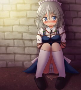 Rating: Explicit Score: 0 Tags: bondage box_tie female rule34 sakuya_izayoi solo touhou User: bunchy7s Rating: Explicit Score: 0 Tags: bondage box_tie female rule34 sakuya_izayoi solo touhou User: bunchy7s
