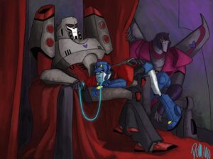 Rating: Safe Score: 0 Tags: autobot blue_eyes bound chair decepticon e621 furniture group hasbro heart_symbol leash machine male megatron not_furry optimus_prime red_eyes robot seeker_(transformers) slave starscream takara_tomy throne transformers transformers:_animated_(2007) unknown_artist User: bunchy7s