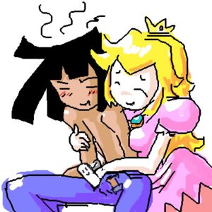 Rating: Explicit Score: 0 Tags: 1boy 1girls :) artist_self-insert blonde_hair dark-skinned_male dark_skin female human interracial male male/female mario_(cosplay) mario_(series) minus8 minus8_(character) nintendo penis penis_with_face princess_peach rule34 straight straight_hair super_mario_bros. white_background User: bunchy7s