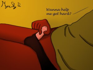 Rating: Explicit Score: 0 Tags: dialogue male myra_sly panties penis rule34 text underwear User: bunchy7s
