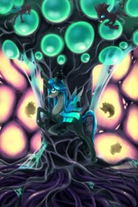 Rating: Safe Score: 0 Tags: 2012 2:3 arthropod blue_hair changeling_(mlp) crown e621 female feral friendship_is_magic green_eyes hair hasbro headgear hi_res horn insect_wings jiayi long_hair looking_at_viewer my_little_pony open_mouth quadruped queen_chrysalis_(mlp) smile solo tail what_has_magic_done wings User: bunchy7s