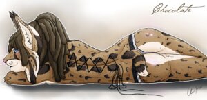 Rating: Safe Score: 0 Tags: anthro butt chocolate_(oliverfox) clothing corset_piercing dreadlocks e621 felid feline female lynx mammal oliverfox panties piercing solo surface_piercing underwear User: bunchy7s