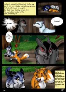 Rating: Safe Score: 0 Tags: arthropod blank_(ruki) butterfly canid canine canis comic dipstick_tail dubius e621 english_text female feral fox group insect kesh_(ruki) lepidopteran male mammal markings mother_(lore) nature outside parent_(lore) red_fox rukifox shadow tail tail_markings text true_fox watermark wolf User: bunchy7s
