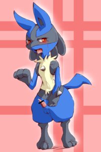 Rating: Explicit Score: 0 Tags: 2:3 anthro balls biped black_body black_fur blue_body blue_fur blush bodily_fluids canid canine censor_bar censored e621 erection fur generation_4_pokemon genital_fluids genitals hi_res ineffective_censorship lucario male mammal nintendo nude open_mouth penis pokemon pokemon_(species) precum red_eyes solo standing sweat tail tears tongue unknown_artist yellow_body yellow_fur User: bunchy7s