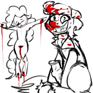 Rating: Explicit Score: 0 Tags: 1:1 absurd_res after_sex animal_genitalia animal_penis balls black_and_white_and_red blood bodily_fluids crucifixion duo e621 earth_pony equid equine equine_genitalia equine_penis erection eyes_closed fan_character female feral friendship_is_magic genitals getajobnerdmcscrublord hair hasbro hi_res horse line_art male mammal my_little_pony nailed nude penis pinkie_pie_(mlp) pony simple_background smile vulva white_background User: bunchy7s