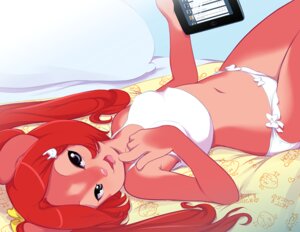 Rating: Questionable Score: 0 Tags: accessory anthro bedroom biped breasts bunny_clip chipmunk clothed clothing digital_media_(artwork) e621 female fur ground_squirrel hair hair_accessory hair_ribbon hairclip inside jam_(miu) long_hair looking_at_viewer lying mammal miu navel on_back open_mouth panties pigtails pink_body pink_fur red_body red_fur red_hair ribbons rodent sciurid shaded skimpy small_breasts smile solo tongue tongue_out underwear User: bunchy7s