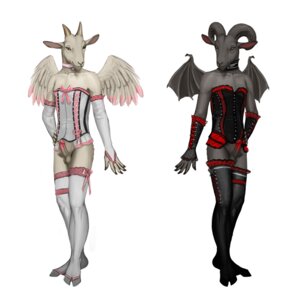 Rating: Explicit Score: 0 Tags: accessory angel anthro balls bovid caprine caprine_demon clothed clothing collar corset crossdressing demon duo e621 erection feathered_wings feathers femboy fingerless_gloves garter genitals gloves goat goat_demon handwear hooves hornystorm legwear lingerie male mammal membrane_(anatomy) membranous_wings nude penis ribbons stockings topwear wings User: bunchy7s Rating: Explicit Score: 0 Tags: accessory angel anthro balls bovid caprine caprine_demon clothed clothing collar corset crossdressing demon duo e621 erection feathered_wings feathers femboy fingerless_gloves garter genitals gloves goat goat_demon handwear hooves hornystorm legwear lingerie male mammal membrane_(anatomy) membranous_wings nude penis ribbons stockings topwear wings User: bunchy7s
