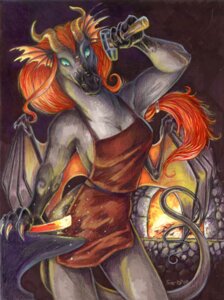 Rating: Safe Score: 0 Tags: 2003 anthro anvil apron apron_only big_breasts biped black_body black_fur blacksmith blue_eyes breasts brown_apron brown_clothing brown_horn caribou_(artist) claws clothed clothing detailed_background dragon e621 female fire forge_(hearth) forging fur glistening glistening_claws gloves_(marking) glowing glowing_hot grey_body grey_breasts grey_fur grey_tail grey_wings hair hammer holding_hammer holding_object holding_tool horn inside iron leather leather_apron leather_clothing long_hair looking_at_object looking_down markings monotone_breasts monotone_tail mostly_nude multicolored_body multicolored_fur multicolored_hair multicolored_horn mythological_creature mythological_scalie mythology no_sclera non-mammal_breasts orange_hair pupils red_hair scalie small_pupils smithing smithy snout solo soot standing tail tools translucent translucent_wings two_tone_body two_tone_fur two_tone_hair two_tone_horn wings yellow_horn User: bunchy7s