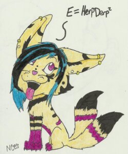 Rating: Safe Score: 0 Tags: alternative_fashion canid canine coontail_hair derp_eyes dipstick_tail e621 emo english_text female feral fox hi_res kit_fox mammal markings neecheecoyote nude side_view signature simple_background solo tail tail_markings text tongue tongue_out true_fox white_background User: bunchy7s