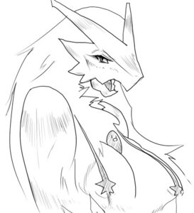 Rating: Questionable Score: 0 Tags: anthro anthrofied avian bird blaziken breasts diglett e621 female generation_1_pokemon generation_3_pokemon half-length_portrait looking_aside looking_at_viewer low_res monochrome nintendo non-mammal_breasts open_mouth pokemon pokemon_(species) pokemorph portrait simple_background solo unknown_artist white_background User: bunchy7s
