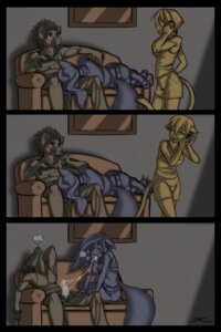 Rating: Explicit Score: 0 Tags: 2013 2:3 anthro black-kitten bodily_fluids breasts canid canine canis close_call clothed clothing clothing_lift comic controller cum cum_in_mouth cum_inside cum_string deep_throat domestic_cat e621 erection eyes_closed felid feline felis fellatio female female_penetrated fox furniture genital_fluids genitals group happy hi_res humor lol_comments lying male male/female male_penetrating mammal nipples oral oral_penetration penetration penile penile_penetration penis remote_control secret sex shirt shirt_lift sleeping sofa stealth_sex struggling tail tears topwear wolf User: bunchy7s