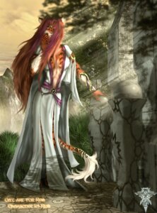 Rating: Safe Score: 0 Tags: amber_eyes belt bracelet breasts cape claws clothed clothing detailed_background e621 felid female grass hair hi_res jewelry light long_hair looking_at_viewer mammal mountain nature outside pantherine plant red_hair rish robe selker selker_ari solo standing stripes tail tiger tree wood User: bunchy7s