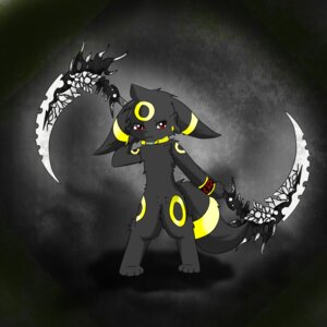 Rating: Safe Score: 0 Tags: 1:1 2014 abstract_background ambiguous_gender anthro anthrofied black_body black_fur bracelet canid canine collar e621 eeveelution fur generation_2_pokemon jewelry looking_at_viewer mammal melee_weapon nintendo pokemon pokemon_(species) pokemorph polearm scythe senz simple_background solo umbreon weapon User: bunchy7s