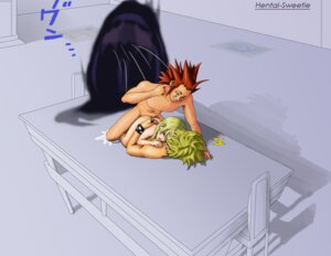 Rating: Explicit Score: 0 Tags: 1girls 2boys anal axel_(kingdom_hearts) blonde-haired_female blonde-haired_male blonde_hair disney double_penetration female hentai-sweetie kingdom_hearts male namine on_table pussy red-haired_male red_hair roxas rule34 sandwich_position sandwiched square_enix straight tagme threesome vaginal_penetration User: bunchy7s