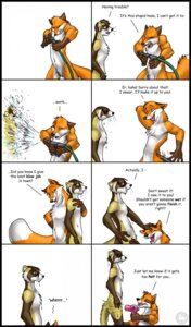 Rating: Questionable Score: 0 Tags: accident anthro canid canine comic dialogue dipstick_tail domestic_ferret dryer e621 english_text fox hair_dryer hi_res hose humor karishad male mammal markings muscular mustelid musteline nude pun sabretoothed_ermine simple_background suggestive tail tail_markings text true_musteline water weasel wet white_background User: bunchy7s