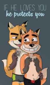 Rating: Questionable Score: 0 Tags: 2013 anthro arty_(rthur) black_bottomwear black_clothing black_eyes black_nose black_pants blue_text bottomwear boxer_briefs boxers_(clothing) canid canine chikle_fox clothed clothing condom digital_media_(artwork) duo e621 ear_piercing english_text excited fox front_view fur gloves_(marking) green_bottomwear green_clothing green_shorts grey_background grey_bottomwear grey_clothing grey_shorts grin hand_on_chest head_piercing holding_condom holding_object humor imminent_sex male male/male mammal markings navel open_mouth orange_body orange_fur pants pants_only piercing red_clothing red_underwear rthur sexual_barrier_device shorts simple_background smile tan_body tan_fur tattoo teeth_showing text tongue_showing topless underwear unzipped zipper User: bunchy7s
